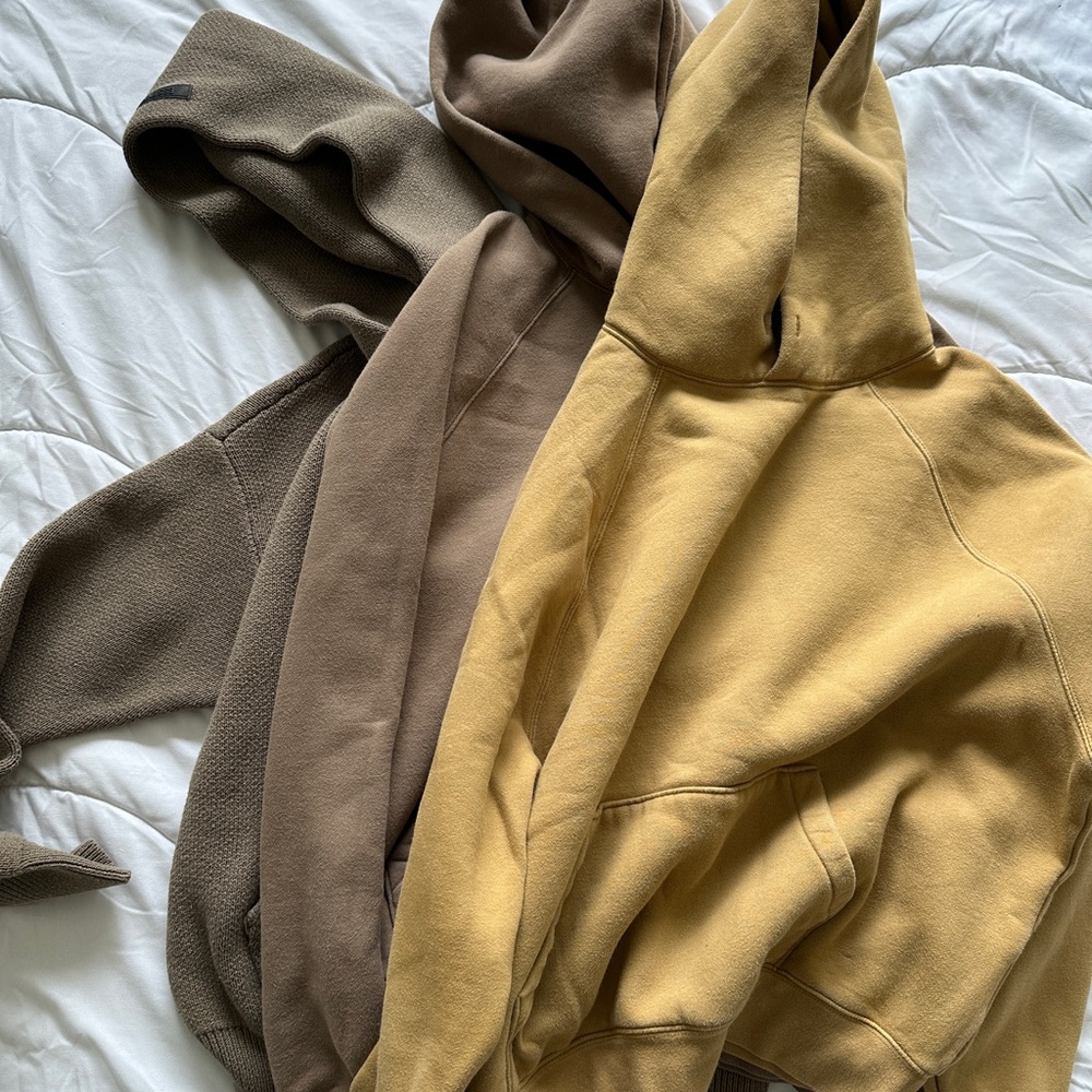 Fear of God Essentials Hoodie Bundle